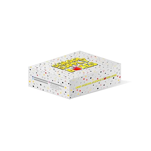 School Supply Boxes | Secondary School Case (2 Boxes) | Back to School Essentials Kit for Students & Teachers | Includes 1" Binders, College-Ruled Notebooks, College-Ruled Filler Paper, & More