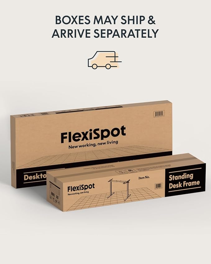 FLEXISPOT 71x32 Inch Electric Large Standing Desk for Home & Office, Spacious Splice Board Desk with Cable Management & Organizer, Cup Holder & Hook, Black