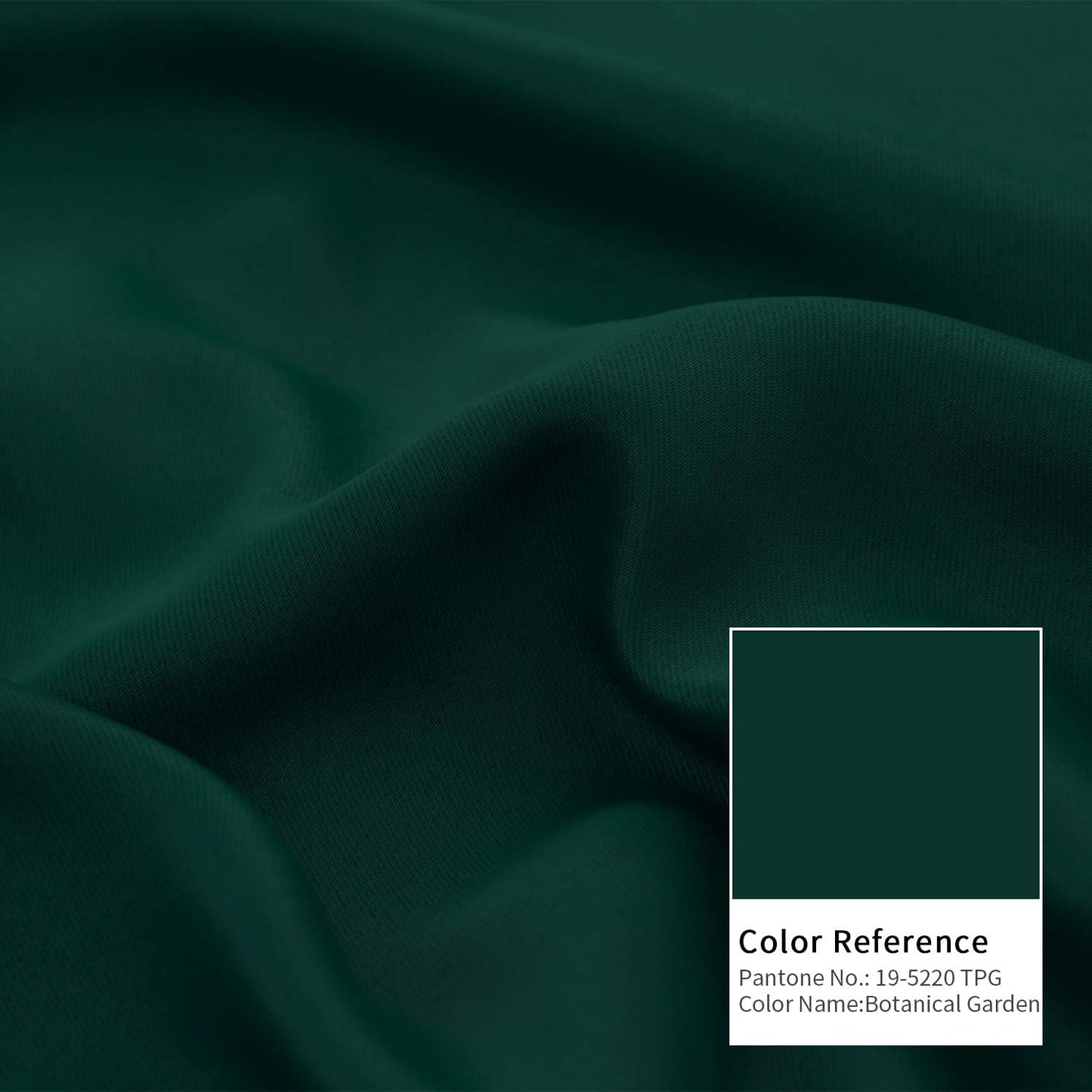BGment Short Blackout Curtains for Bedroom Window 45 Inch Length - Emerald Green Thermal Insulated Drapes Room Darkening with Rod Pocket for Cafe Bathroom Ktichen, 42 x 45 Inch, 2 Panels