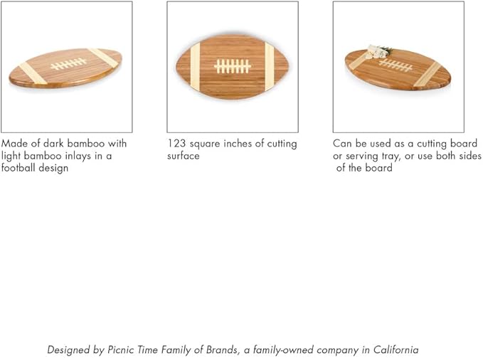 PICNIC TIME NCAA South Carolina Fighting Gamecocks Touchdown! Bamboo Cutting Board