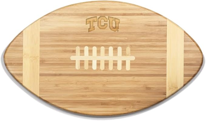 PICNIC TIME NCAA Cornell Big Red Touchdown! Bamboo Cutting Board