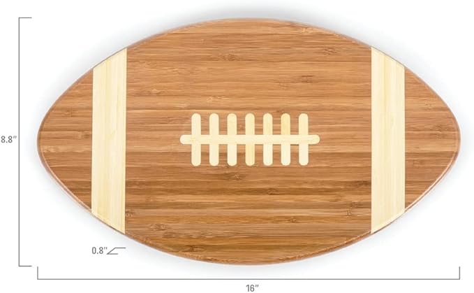 NCAA Virginia Tech Hokies Touchdown! Bamboo Cutting Board