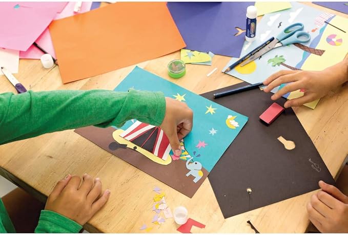 Tru-Ray® Construction Paper, 50% Recycled, 12" x 18", Dark Brown, Pack of 50