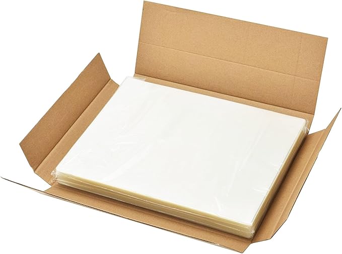 Coopaty Thermal Laminating Pouches, 9 x 11.5-Inches, 3 Mil Thick, Clear Laminating Sheets (200 Pack)