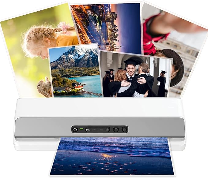 MFLABEL Thermal Laminating Pouches, 8.9 x 11.4-Inches Clear Thermal Laminating Plastic Paper Laminator Sheets for Photos Files Drawings for Use with Thermal Laminators 3 mil 600-Pack