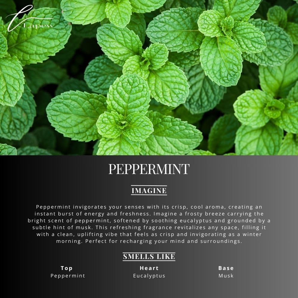 Peppermint Carpet Freshener Powder Refill 36 oz | Powerful Odor Eliminator for Home | Upholstery Deodorizer | Carpet Deodorizer | Pet Urine | Cat Litter Box