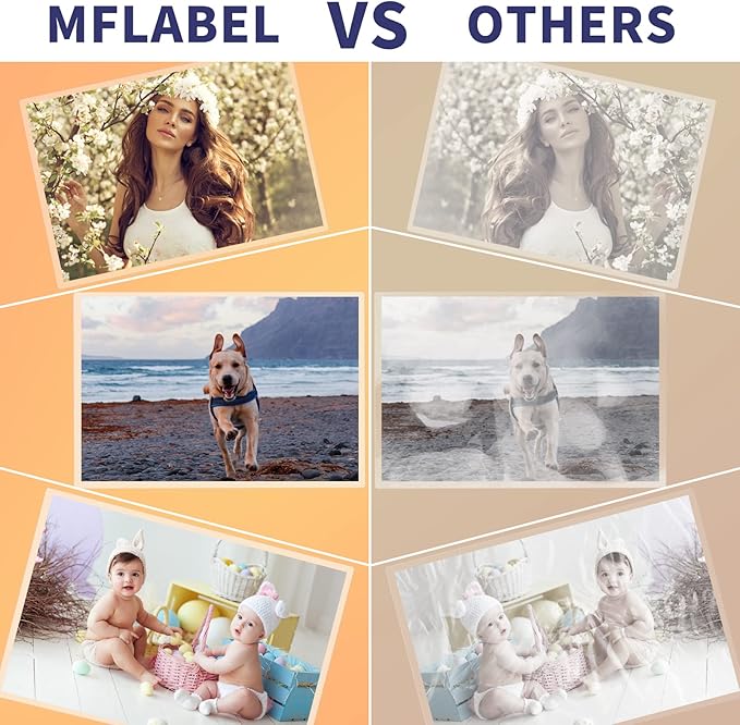 MFLABEL 5mil Thermal Laminating Pouches 30-Pack, 8.9x11.4 Inch - Crystal Clear Laminator Sheets for Documents, Photos, Artwork | Professional-Grade Seal, Bubble & Wrinkle-Free