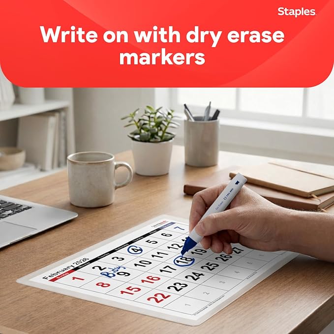 Staples Thermal Laminating Pouches, Letter Size, 9 x 11.5 Inches, 3 Mil, 200/Pack, for Office & School Use