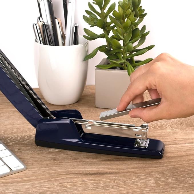 Swingline Stapler, 30 Sheet Capacity, 747 Business Stapler, Jam Free, Metal, Royal Blue (74729) (Pack of 2)