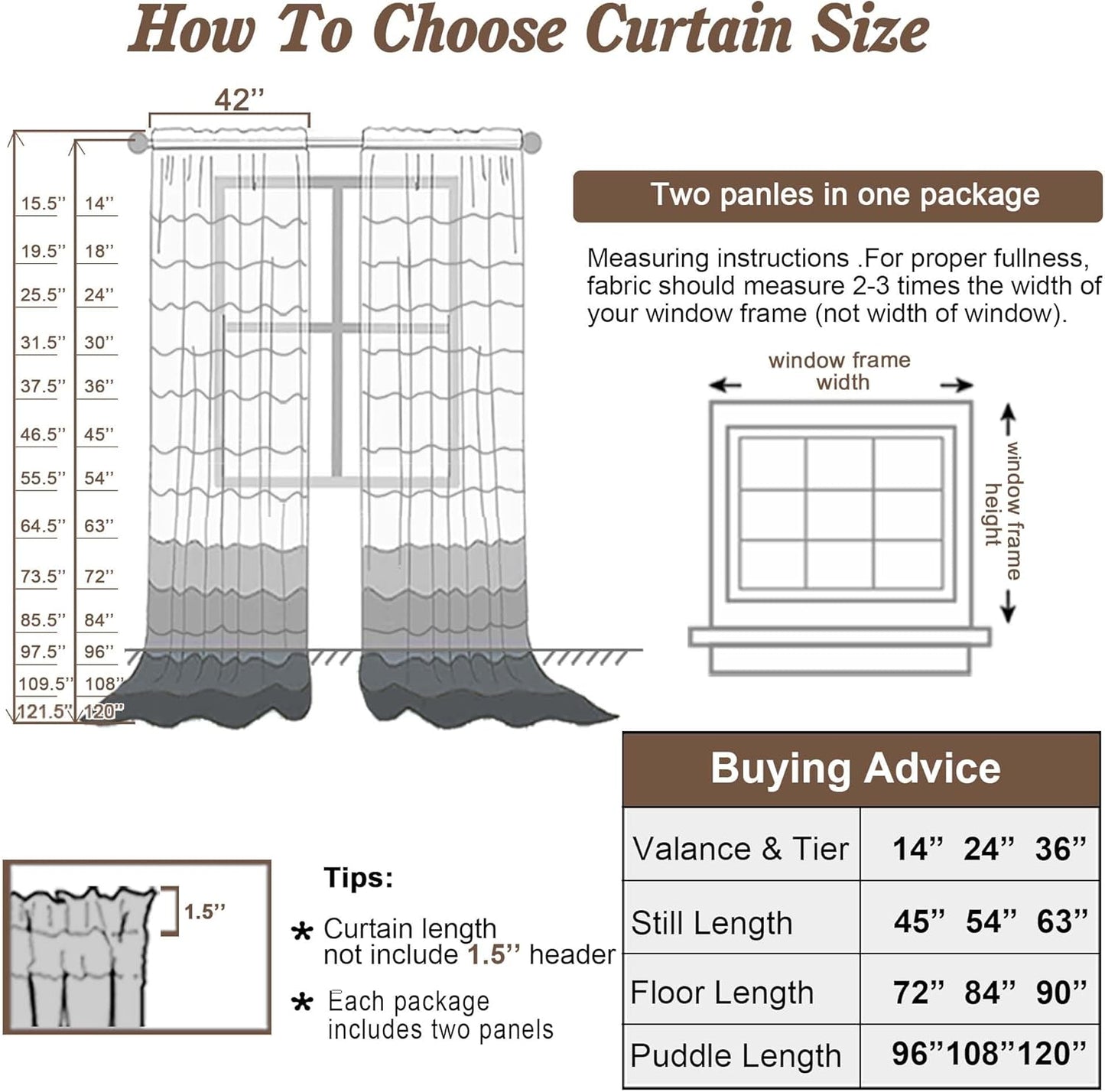 Chyhomenyc Gold Sheer Curtains 78 Inches Long 2 Panels Set for Living Room, Light Filtering Voile Lightweight Bedroom Curtains, Rod Pocket Solid Window Treatment Drapes, Each 42W x 78L