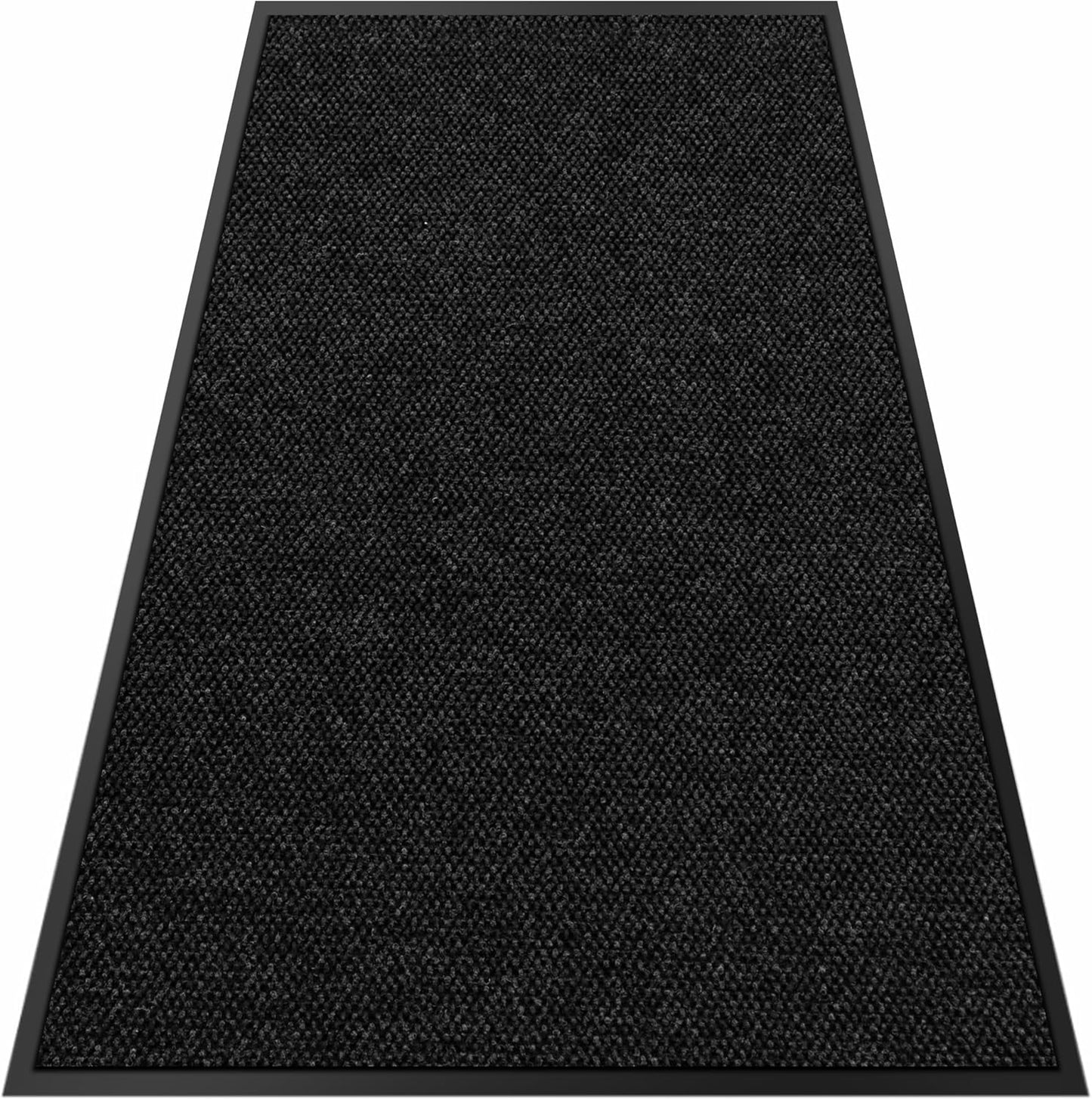 4′ x 46′ Front Door Mat Indoor Outdoor Entrance, Commercial Floor Mat Heavy Duty Dirt Trapper Entryway Doormat, Custom Size Non Slip Rubber Backing Welcome mat, Door Mat for High Traffic Area