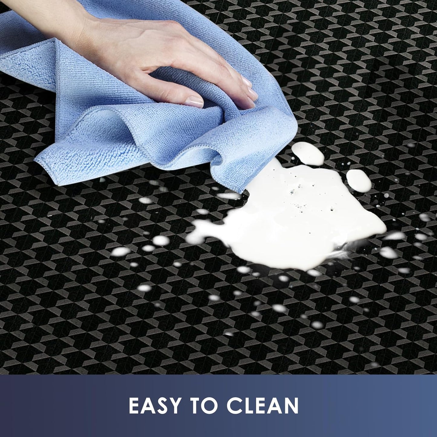 Vicwe Office Chair Mat for Carpet, 48" x 40"Anti-Slip Waterproof Floor Protector Desk Chair Mat for Rolling Chairs, Heavy Duty Chair Mat with Studs,Easy Glide Floor Mat for Home,Gaming