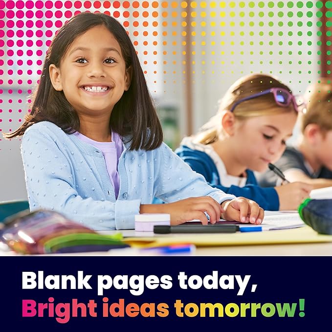 Hygloss Blank Books - Bulk 20 Pack – 4.25" x 5.5" A6 Assorted Colors – Paperback Blank Books for Kids to Write Stories, Doodle Art – Plain Drawing Sketchbook, Unlined Journal, Notebook Without Lines