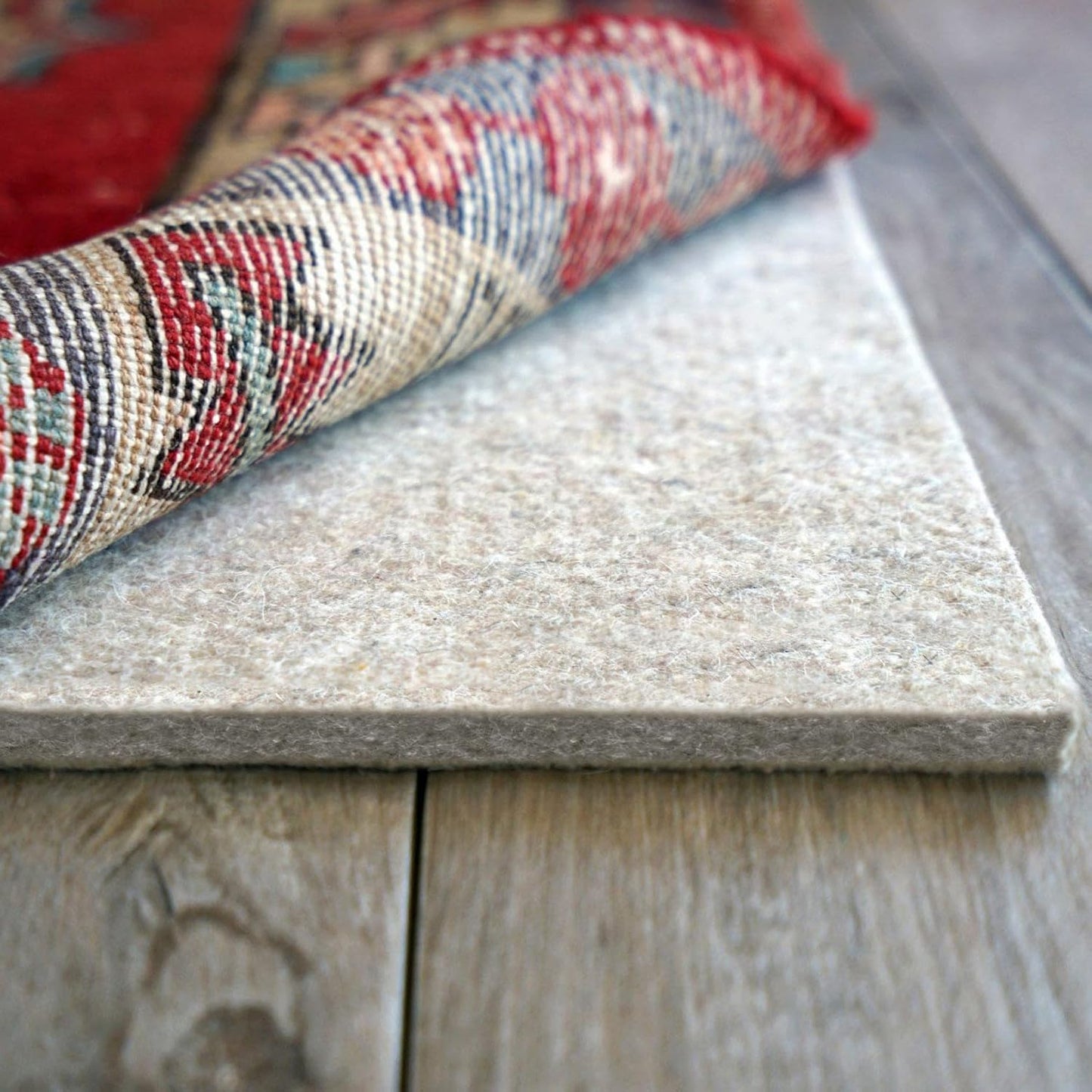 RUGPADUSA - Eco-Plush - 8'10" x 11'10" - 3/8" Thick - 100% Felt - Extra Cushioned Rug Pad - Available in 3 Thicknesses, Many Custom Sizes