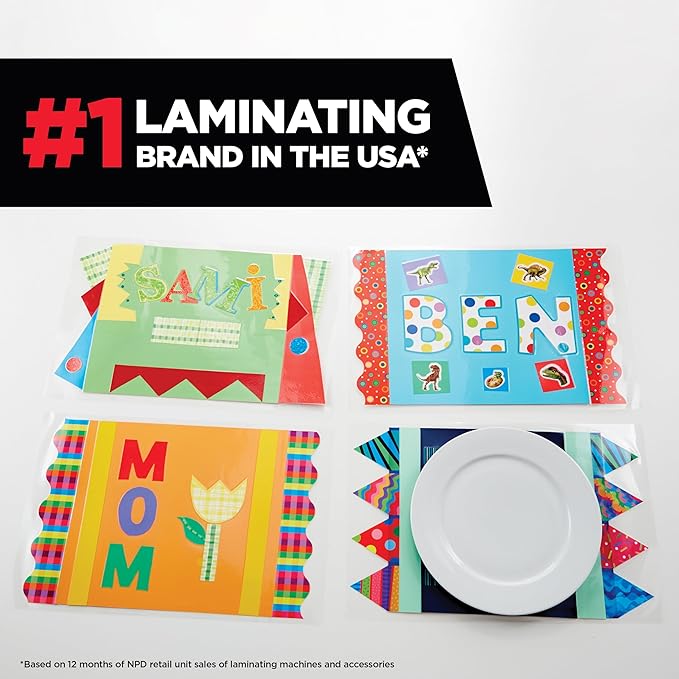 Scotch Self-Sealing Laminating Pouches, 4 x 6 Inches, 15 Pouches (3 Packs of 5) – Gloss Finish, Photo Safe, No Machine Needed (Cold Laminating Sheets)