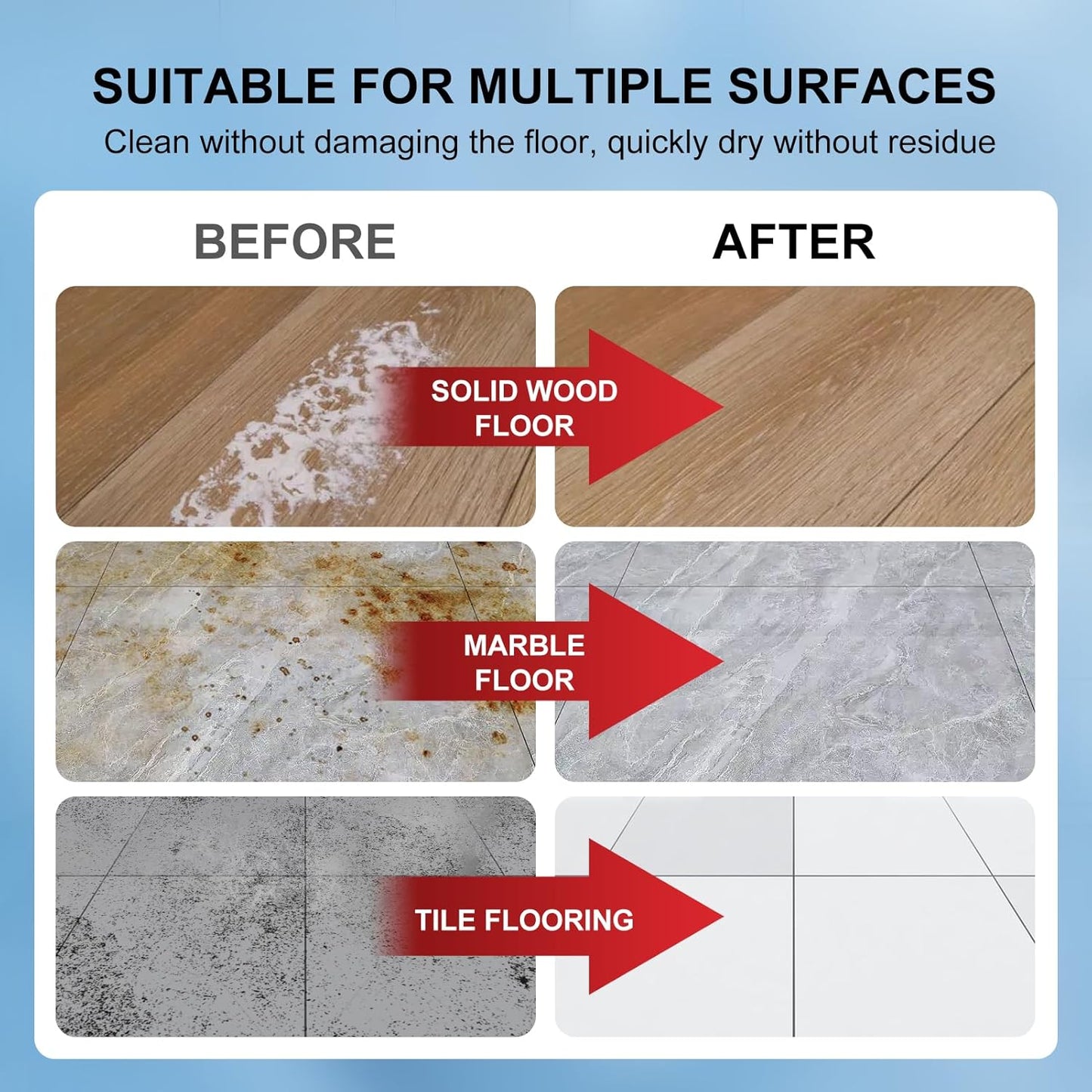 5 Bottles Compatible with Tineco Cleaning Solution Pet 500ml Per Bottle Orange Scents Floor Cleaner Compatible with All Robot Vacuums with Mopping and Cordless Wet/Dry Vacuum (Orange Scents)