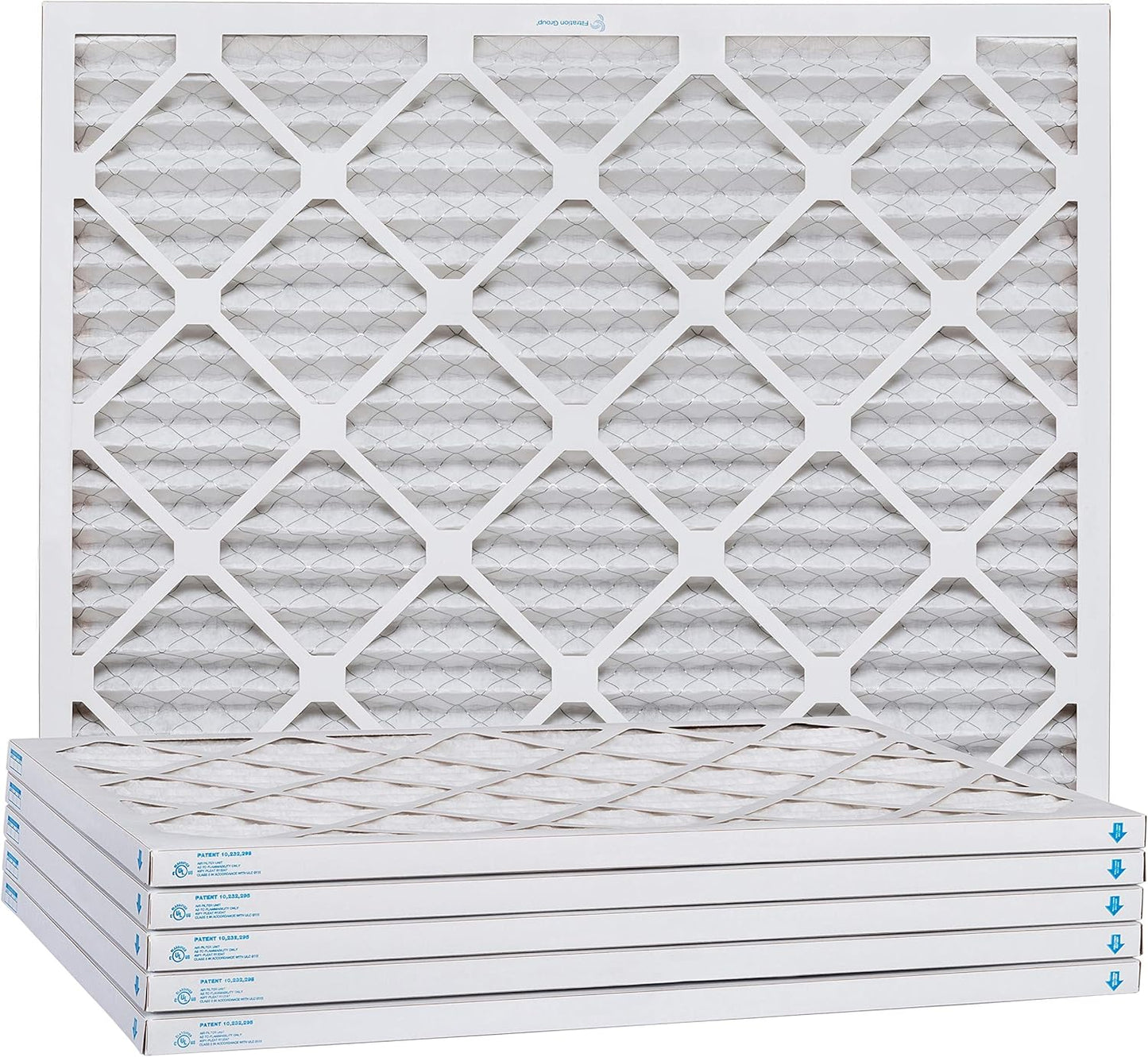 Aerostar 22x28x1 MERV 11, Pleated Air Filter, 22x28x1, Box of 6, Made in the USA